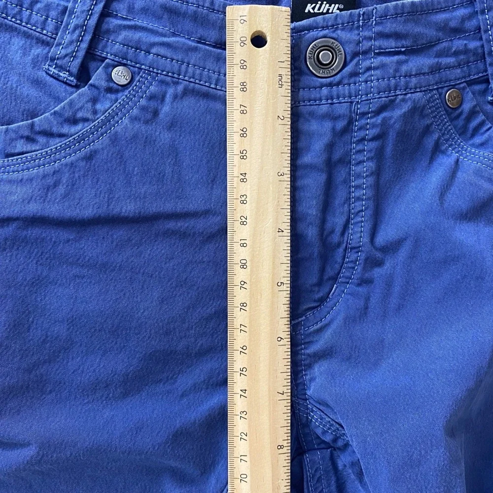 KUHL Shorts Womens 6 Blue Cargo - Picture 8 of 10